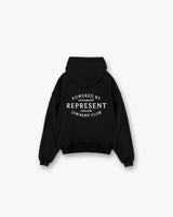 Represent Owners Club Stamp Hoodie - Jet Black