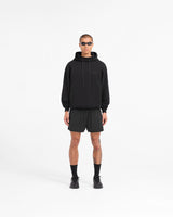 Team 247 Oversized Hoodie - Matte Black