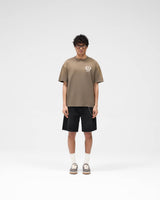 Crest T-Shirt - Dark Taupe
