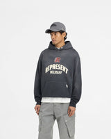 Represent X Belstaff Flame Phoenix Hoodie - Shadow