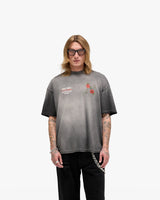 Represent X Guns N' Roses Tour T-Shirt - Stained Black