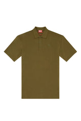 Diesel t-vort-megoval-d Polo shirt with maxi oval D embroidery