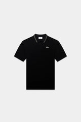 Tape Polo Jet Black