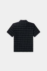 Terry Box Shirt Jet Black
