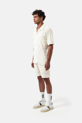 Terry Box Shirt Light Beige