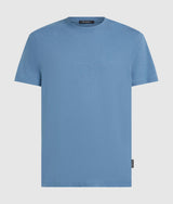 Monogram linen blend T-shirt