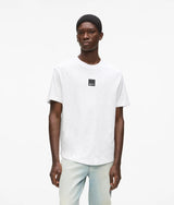 Curved hem T-shirt