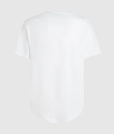 Curved hem T-shirt