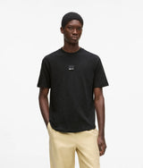 Curved hem T-shirt