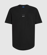 Curved hem T-shirt