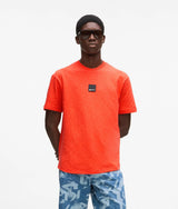 Curved hem T-shirt