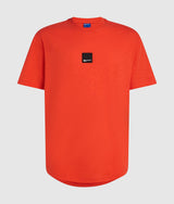 Curved hem T-shirt