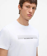 Slim striped logo T-shirt