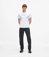 Slim striped logo T-shirt