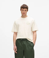 Distressed Monogram boxy T-shirt