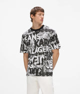 Relaxed all-over graphic T-shirt