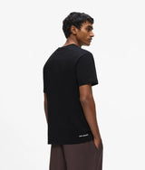 V-neck logo T-shirt