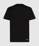 V-neck logo T-shirt