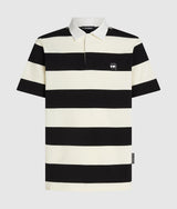 Ikon bold stripe polo shirt