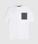 Pinstripe pocket T-shirt