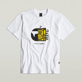 G-Star Boombox Cartoon Loose T-Shirt
