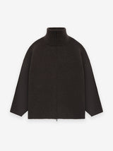 Heavy Ottoman Full Zip Sweater