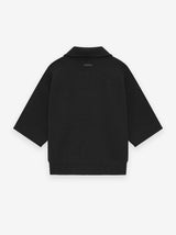 Merino Short Sleeve Polo Sweater