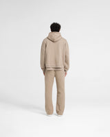 Initial Boxy Hoodie - Dune