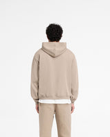 Initial Zip Hoodie - Dune