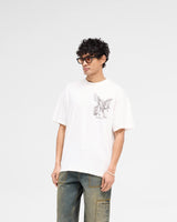 Elegance In Motion T-Shirt - Flat White