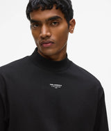 Mock-neck T-shirt