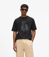 Tonal Karl print T-shirt