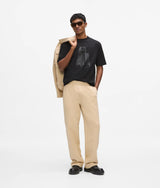 Tonal Karl print T-shirt