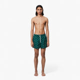 Crocodile Print Swim Trunks