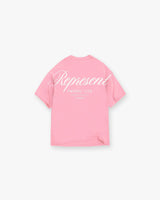 Represent Owners Club Script T-Shirt - Pink