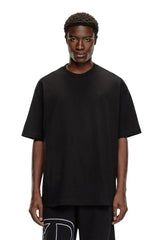 T-shirt with maxi oval D embroidery