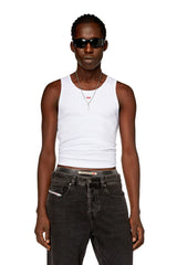 Tank top with mini D logo patch