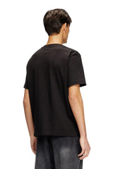 T-shirt with embossed Oval D