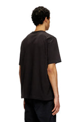 T-shirt with embossed Oval D