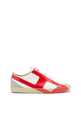 S-Slante-D-Sneakers in suede and leather with D logo