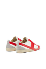 S-Slante-D-Sneakers in suede and leather with D logo