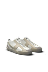 S-Slante-D-Sneakers in suede and leather with D logo