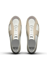 S-Slante-D-Sneakers in suede and leather with D logo