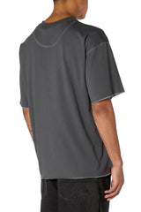 Cotton T-shirt with micro embroidery