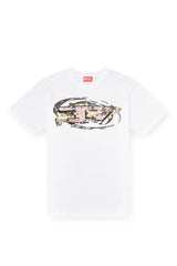 T-shirt with Oval D logo