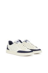 S-Dakota-Leather sneakers with perforated logo