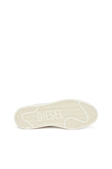 S-Dakota-Leather sneakers with perforated logo