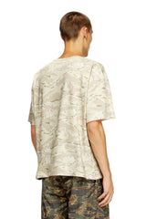 Camo T-shirt with eagle print