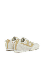 S-Pagodha-Quilted suede sneakers
