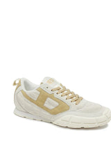 S-Pagodha-Quilted suede sneakers